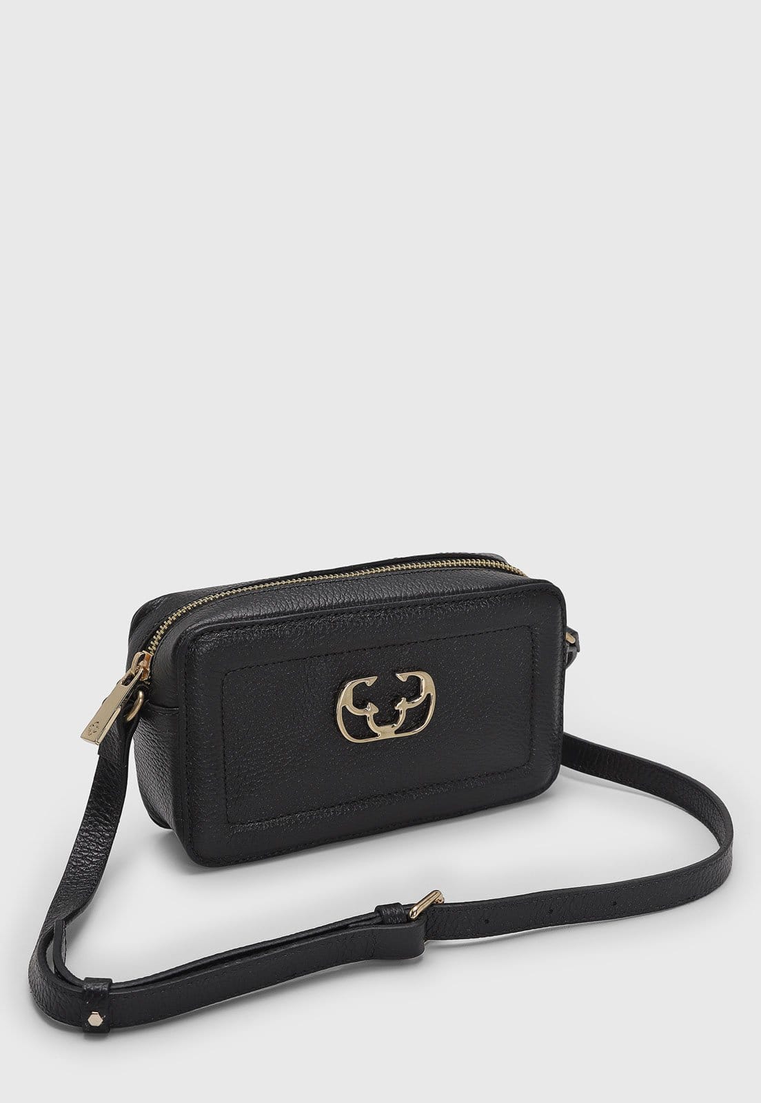 Vista 2 Bolsa Feminina Capodarte Pequena Preta Capodarte preto