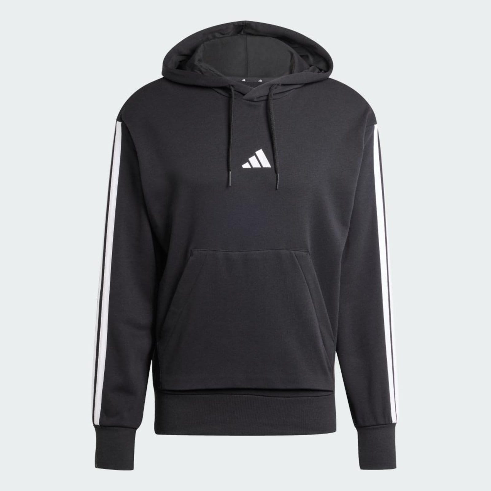 Vista 2 Moletinho Capuz Essentials 3-Stripes adidas Sportswear adidas Sportswear preto