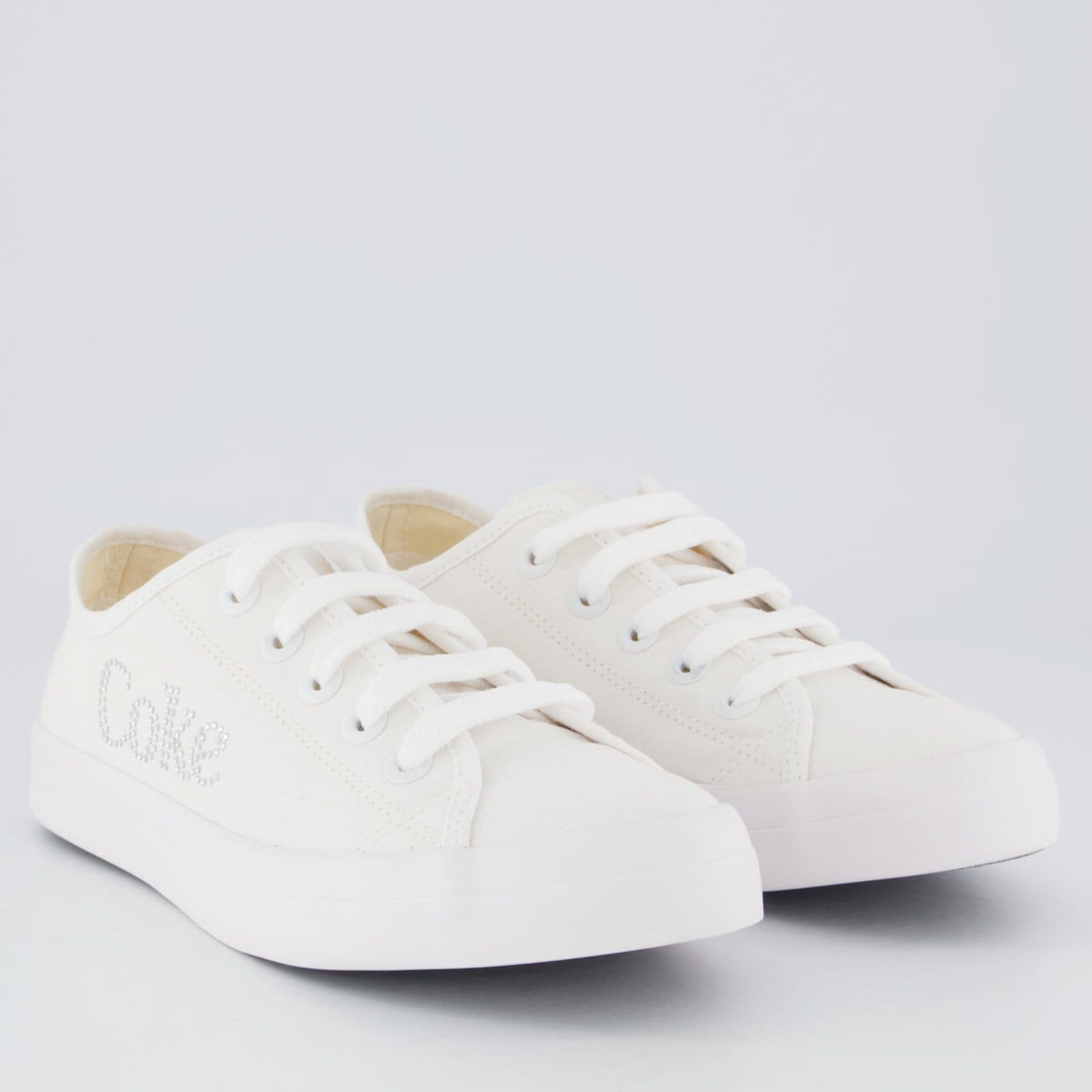 Vista 2 Tênis Coca Cola Stream Glow Feminino Coca-Cola branco