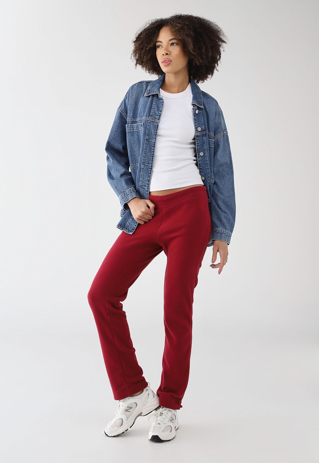 Vista 2 Calça Feminina The North Face W Glacier Pant Vermelha The North Face vermelho