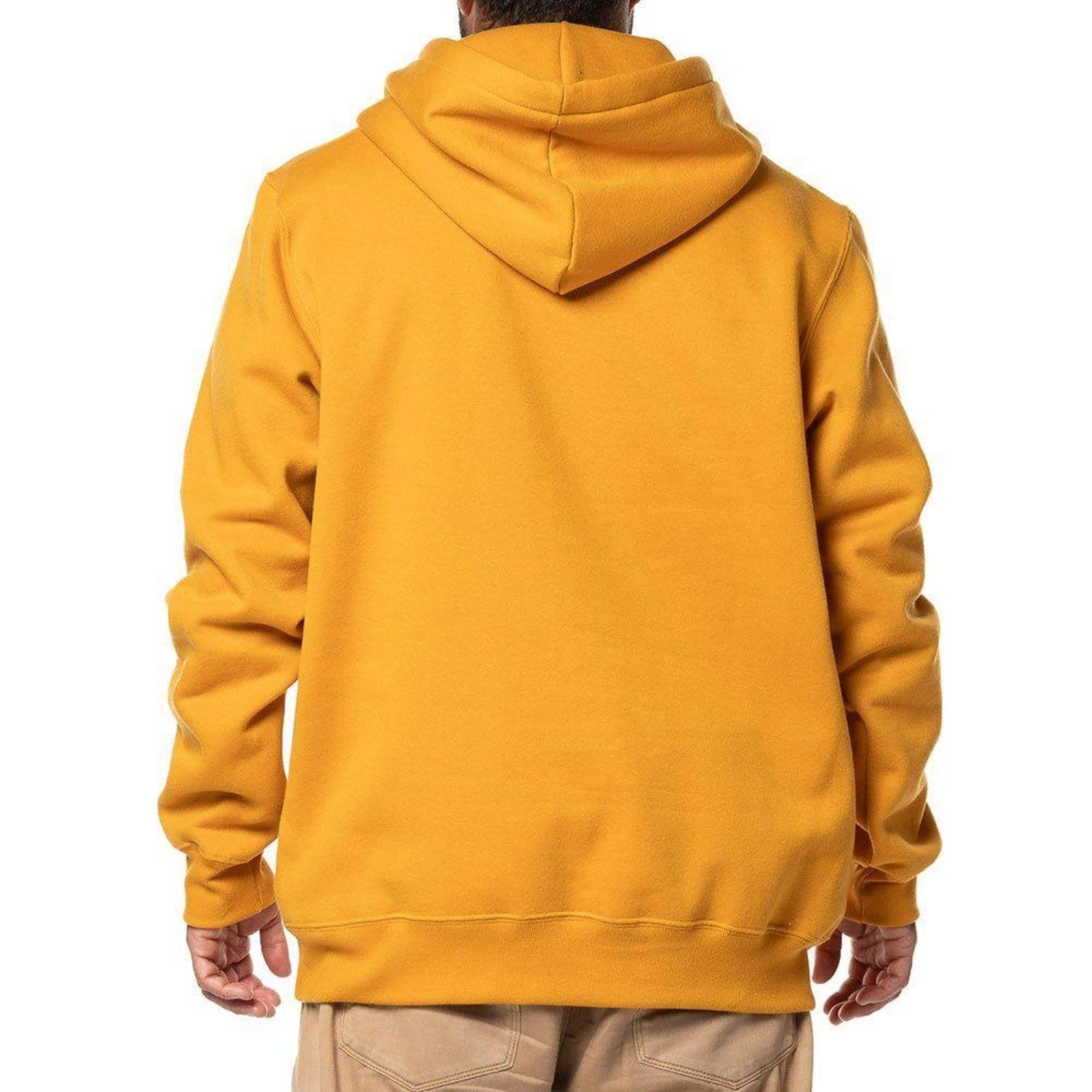 Moletom Quiksilver Canguru Full Logo 280G WT24 Mostarda