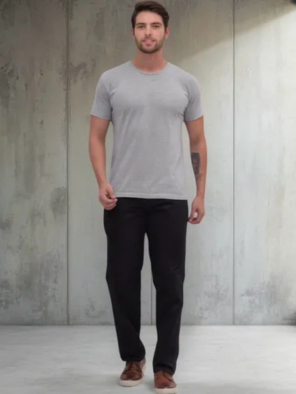 Vista 2 Calça Masculina Jeans Light Balão Preta JEANS LIGHT preto