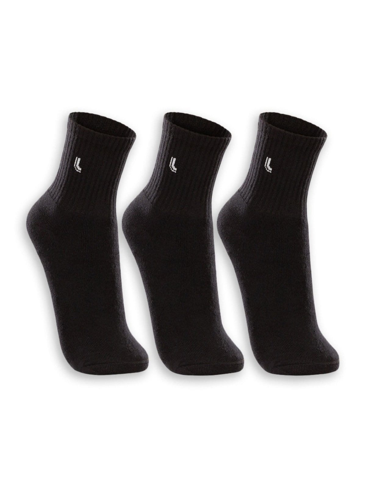 Kit 3 Pares de Meias Esportiva Cano Médio Lupo