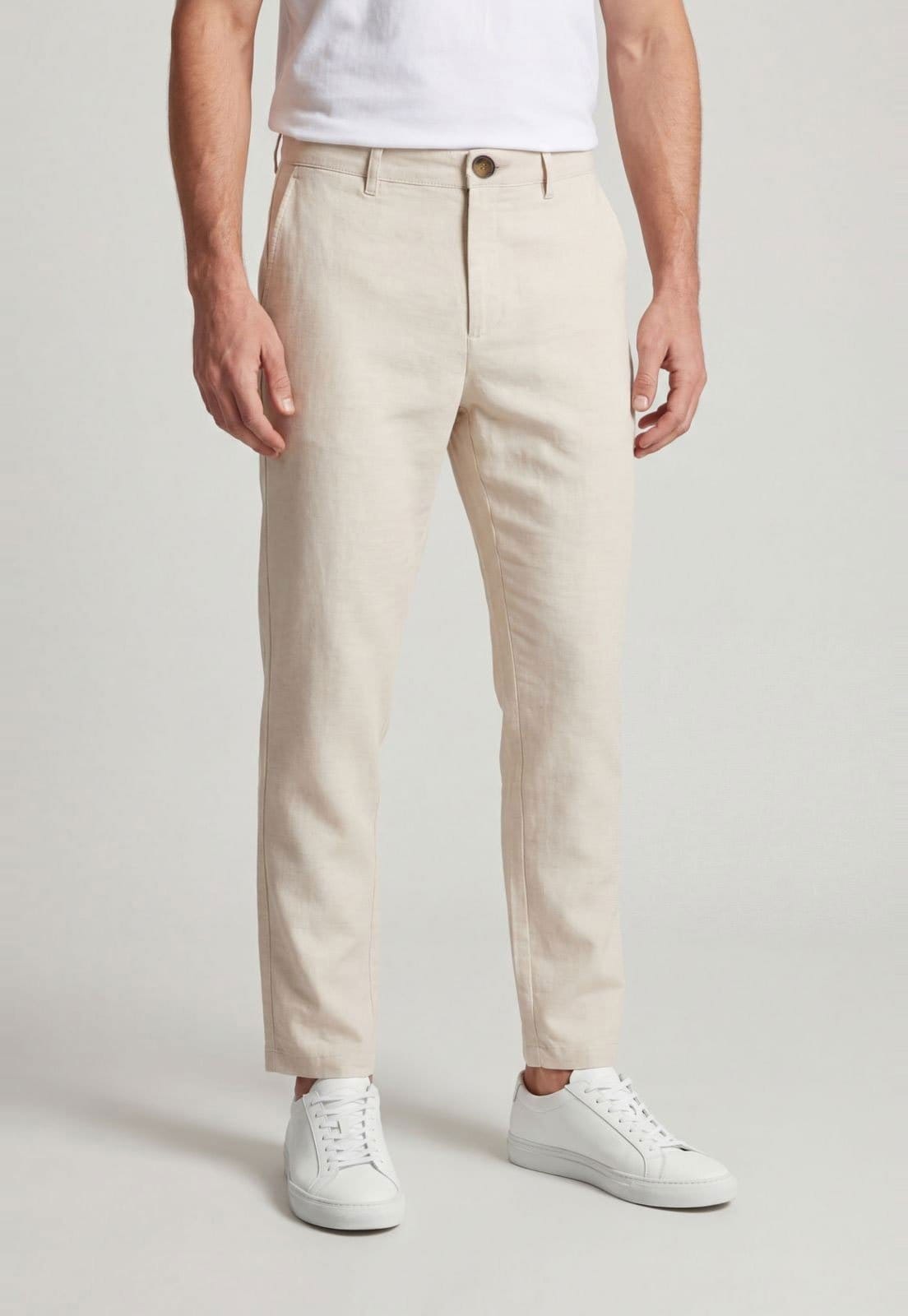 Calça Masculina Colcci Alfaiataria Cru