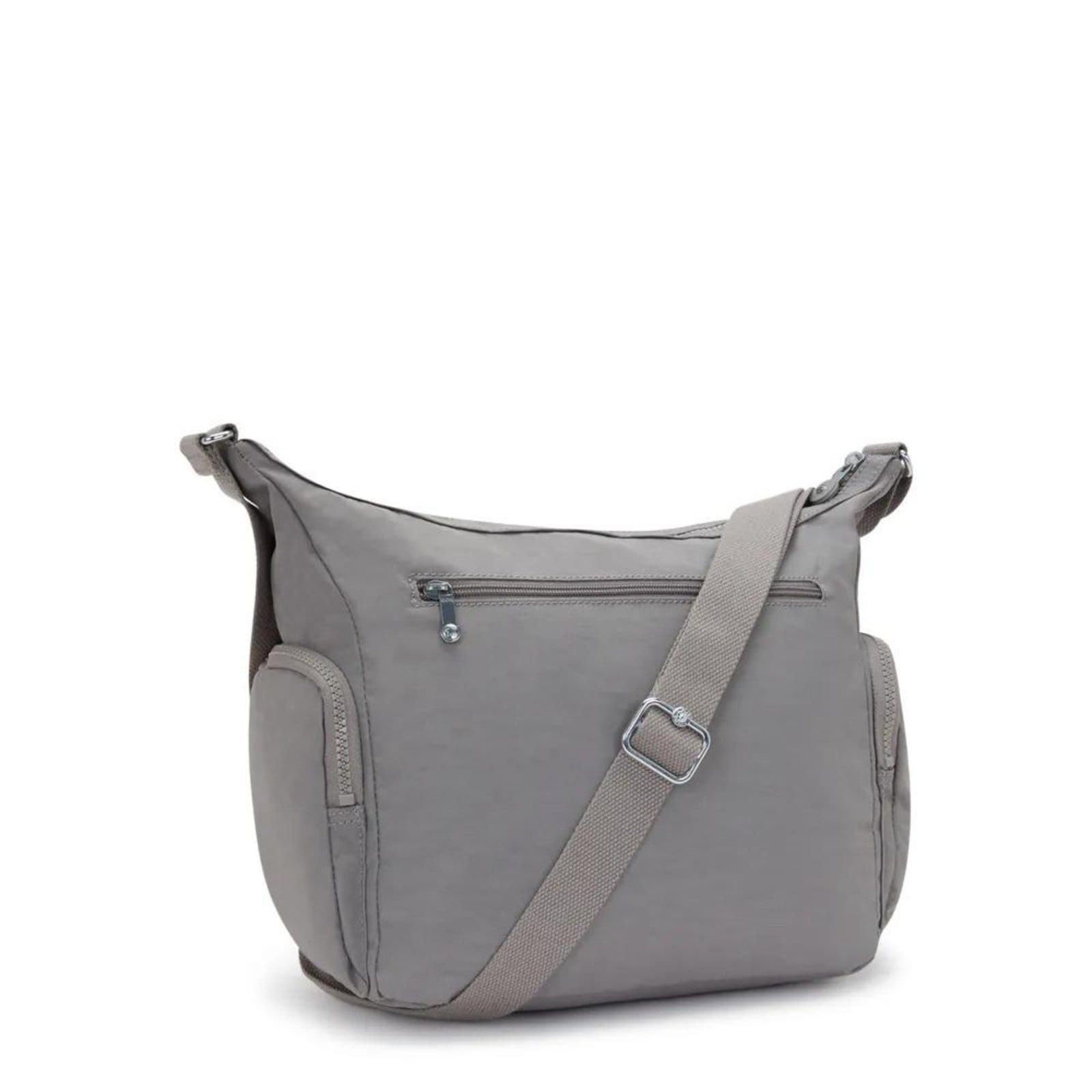 Vista 2 Bolsa Kipling Gabbie Inviting Grey Kipling cinza grey