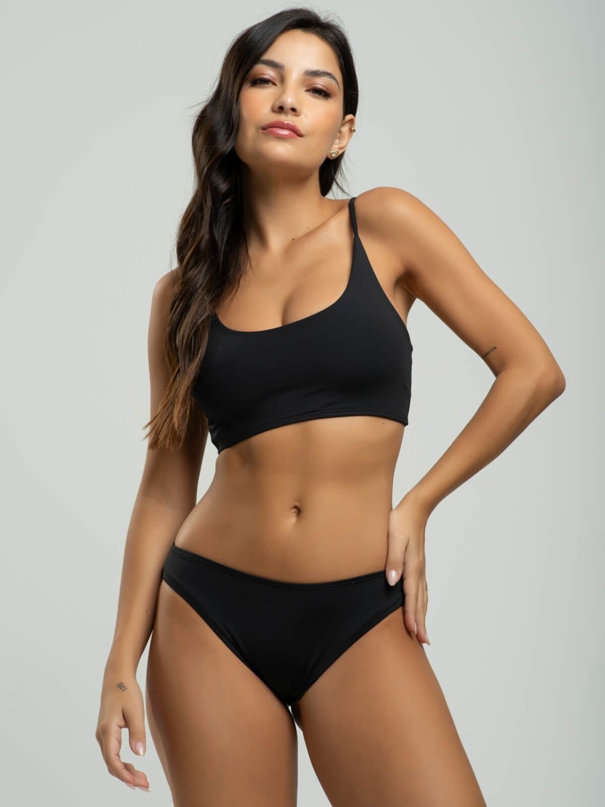 Biquini Faixa Calcinha Comum Bojo Removivel Proteção Uv 50+ Vicbela