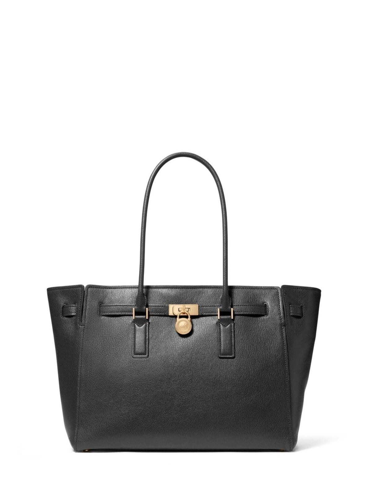 Vista principal Bolsa Tote Hamilton Moderne Grande Em Couro 30F5GNXT3L001 Michael Kors preto