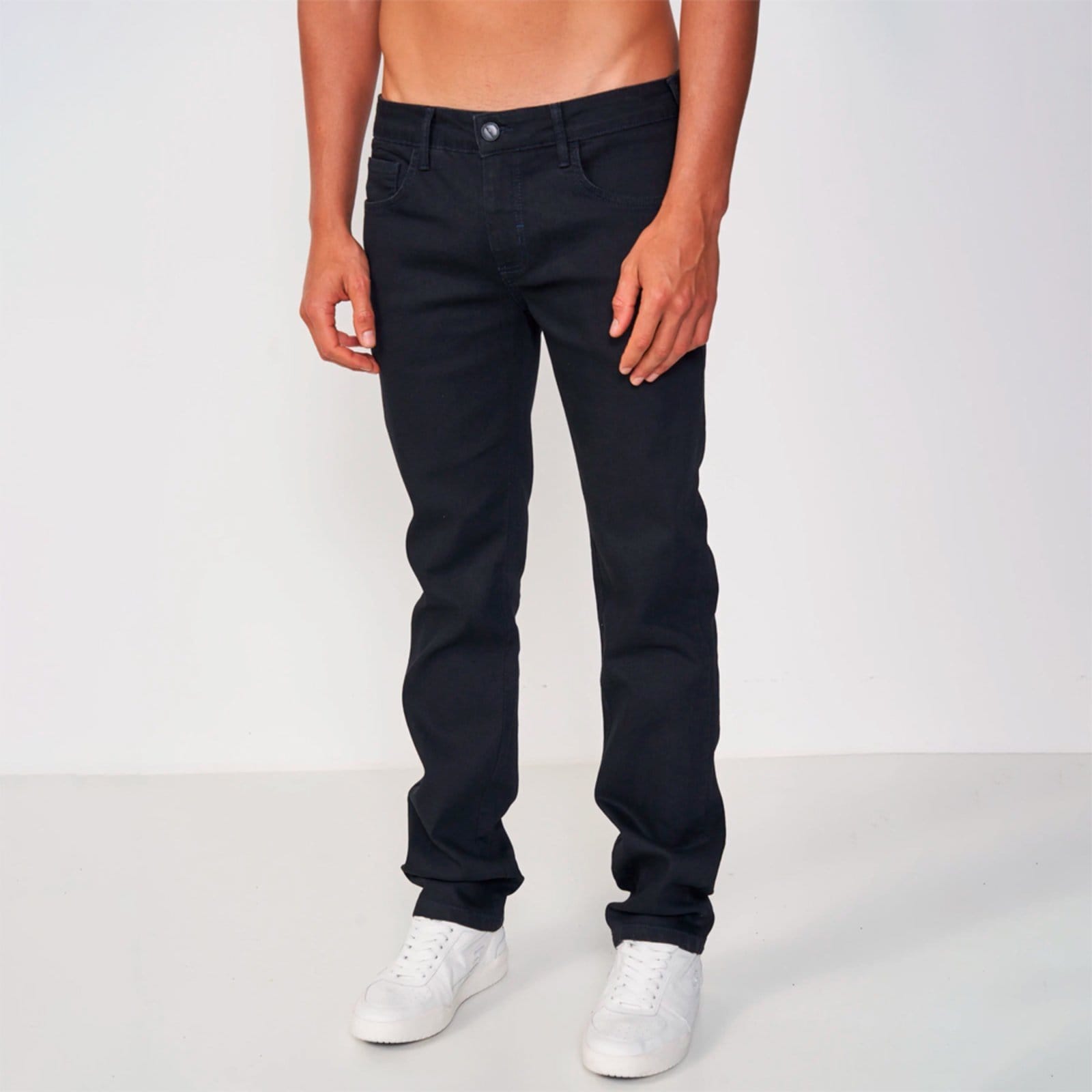 Vista principal Calça Jeans Colcci Alex Slim In25 Masculino Colcci preto