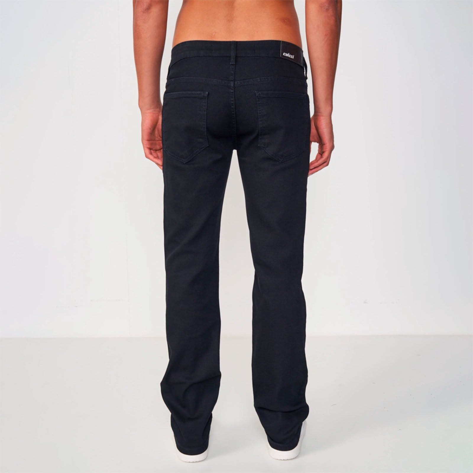 Vista 2 Calça Jeans Colcci Alex Slim In25 Masculino Colcci preto