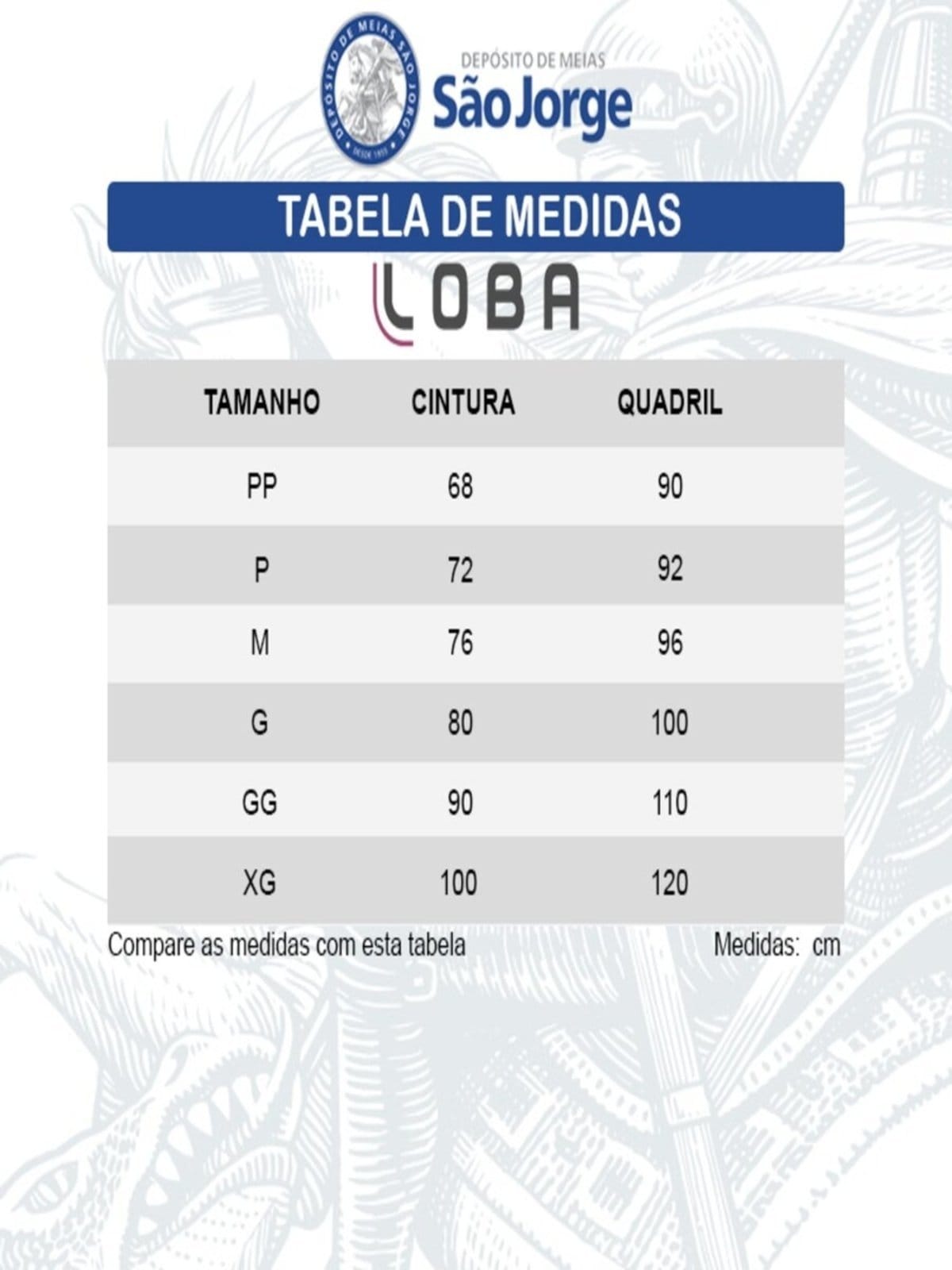 Vista 2 Kit com 2 Shorts Feminino Modelador Up Line Loba Lupo preto