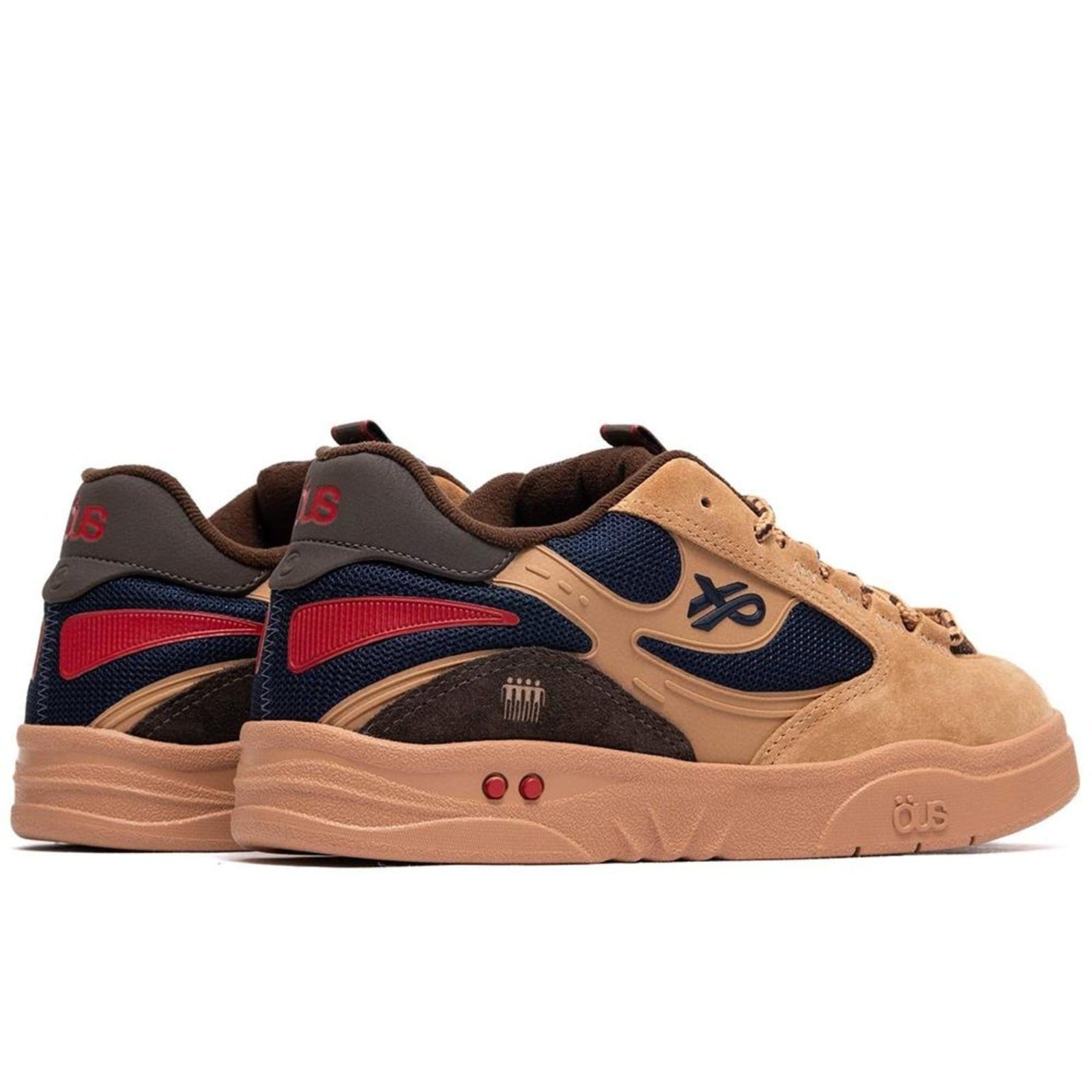 Vista 2 Tênis OUS Fluente GTX Masculino Rafael Eduardo Essencial ÖUS marrom