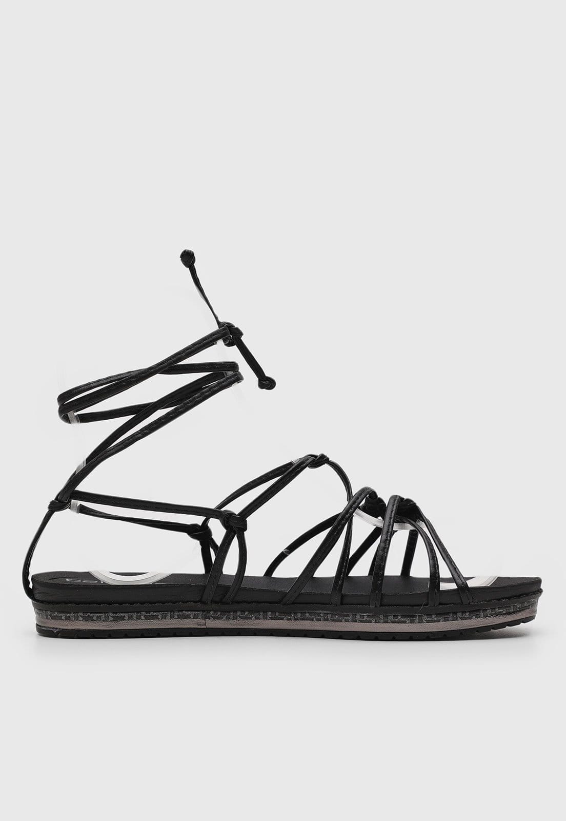 Vista 2 Rasteira Beira Rio Tiras Preta BEIRA RIO preto