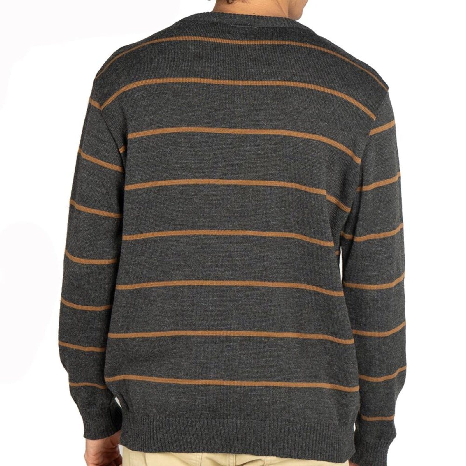 Vista 2 Tricot Billabong Heather Lines WT25 Masculino Preto Mescla Billabong grafite