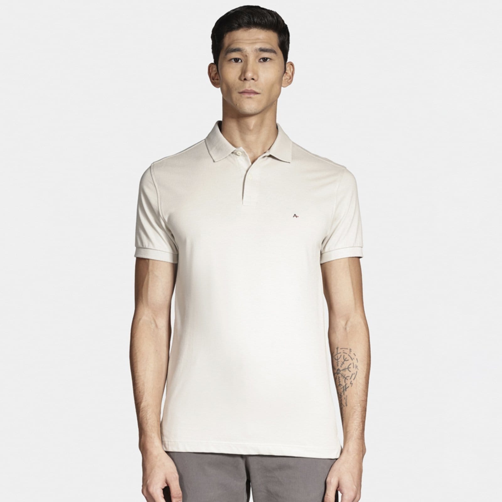 Camisa Polo Aramis Basic Piquet Ou25 Areia Masculino