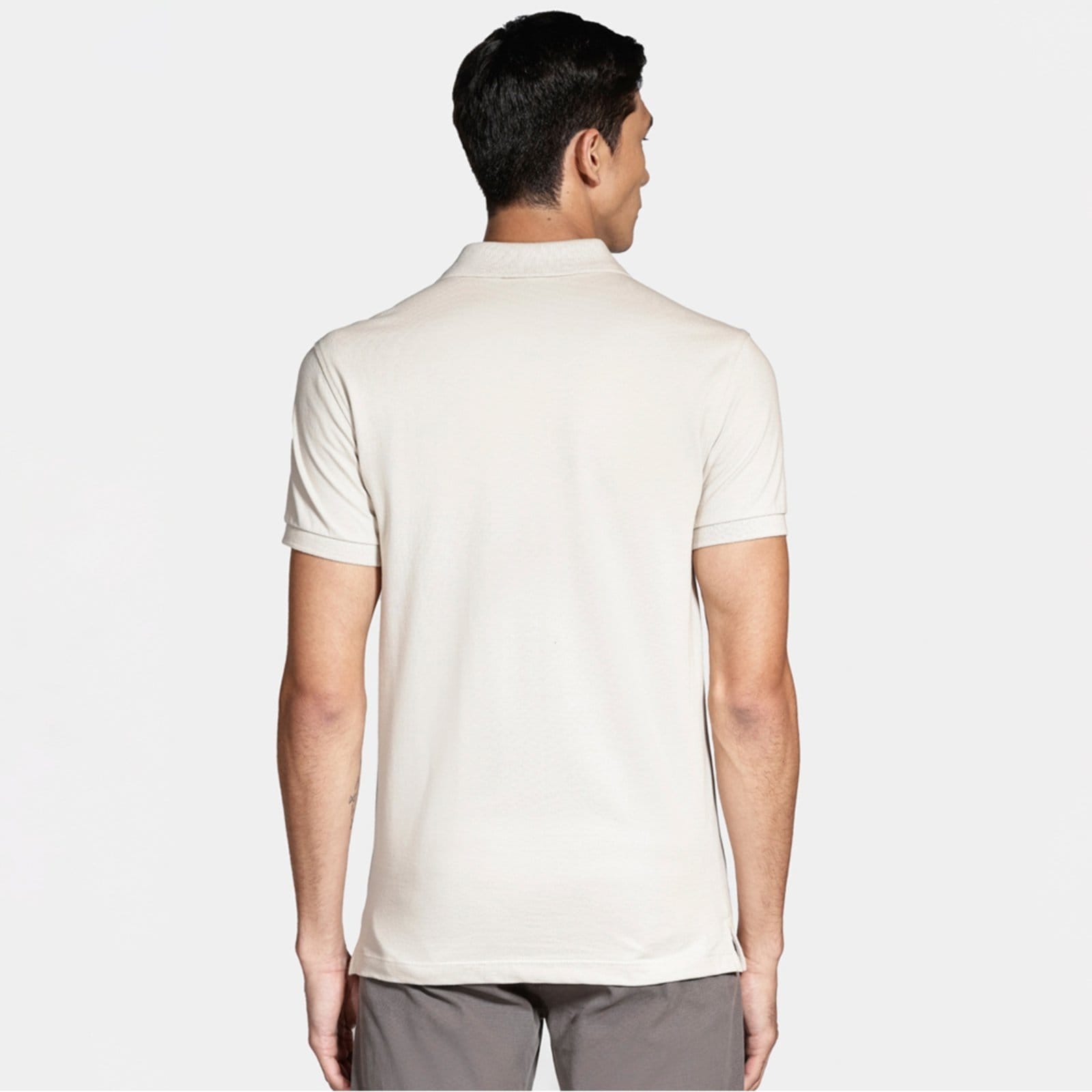 Vista 2 Camisa Polo Aramis Basic Piquet Ou25 Areia Masculino Aramis bege