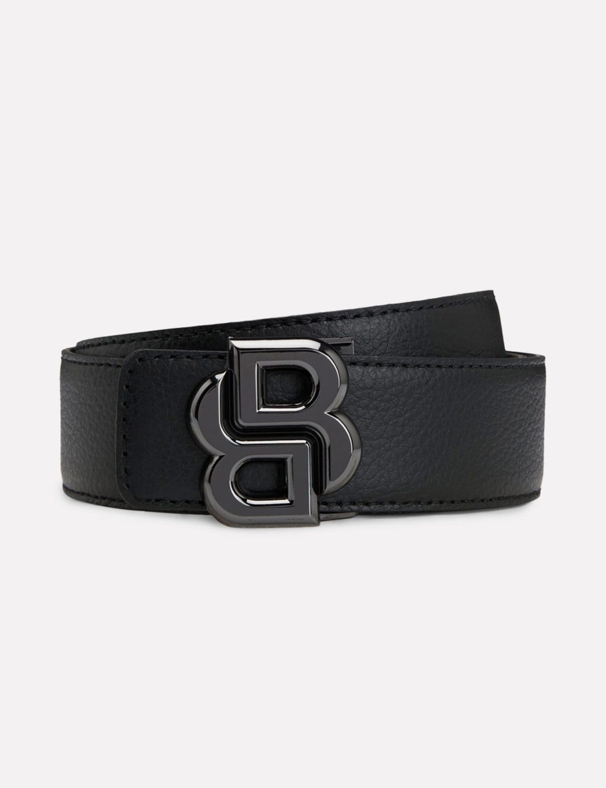 Cinto Hugo Boss Masculino B_Icon-Gr-St_Sr35 Preto/Azul Marinho