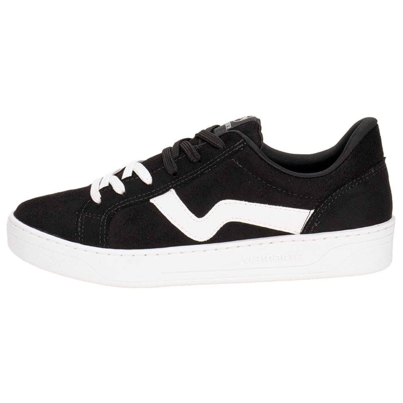 Vista 2 Tênis Feminino Casual Via Marte 020004 B5830204 VIA MARTE preto