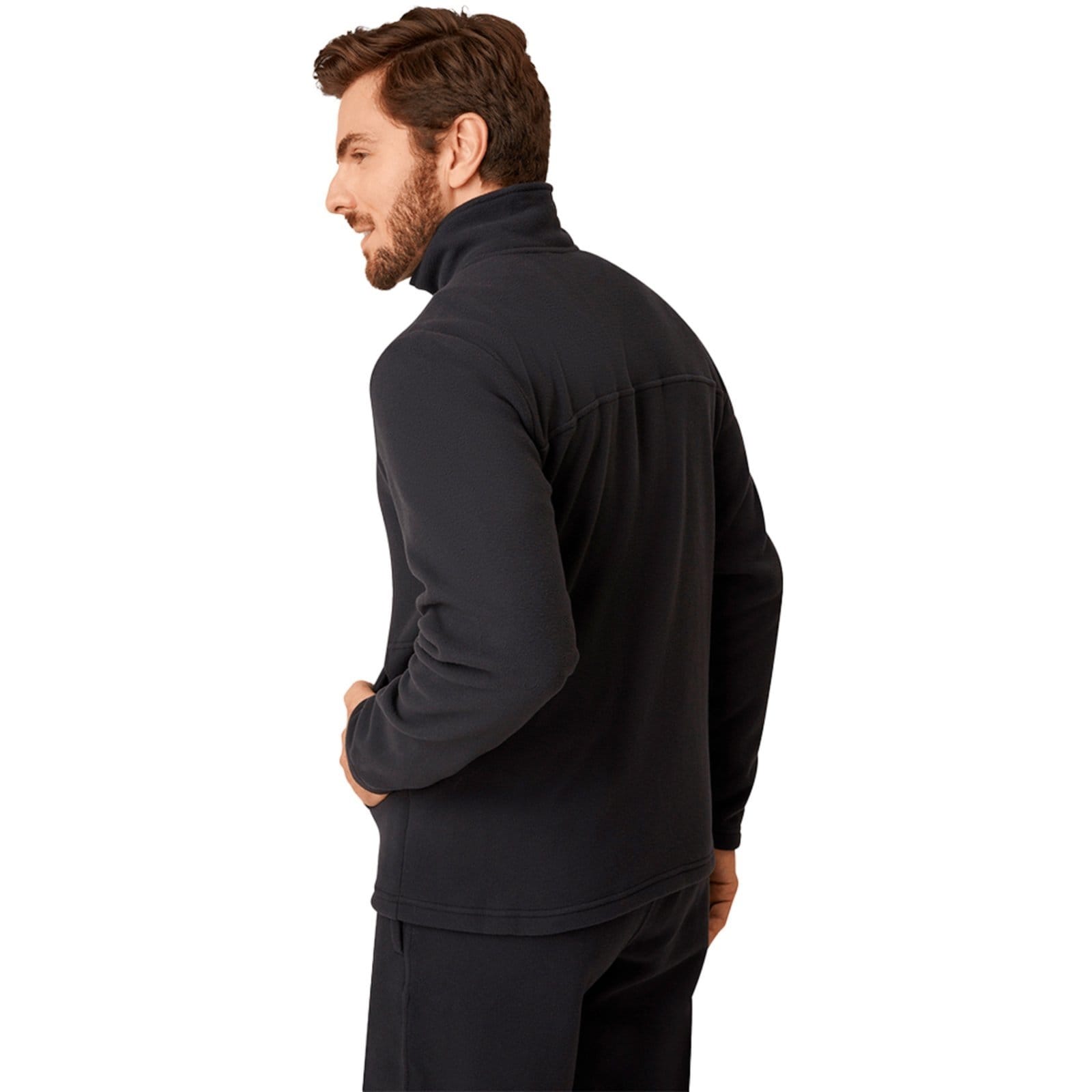 Vista 2 Jaqueta The North Face Fleece Glacier Masculino The North Face preto