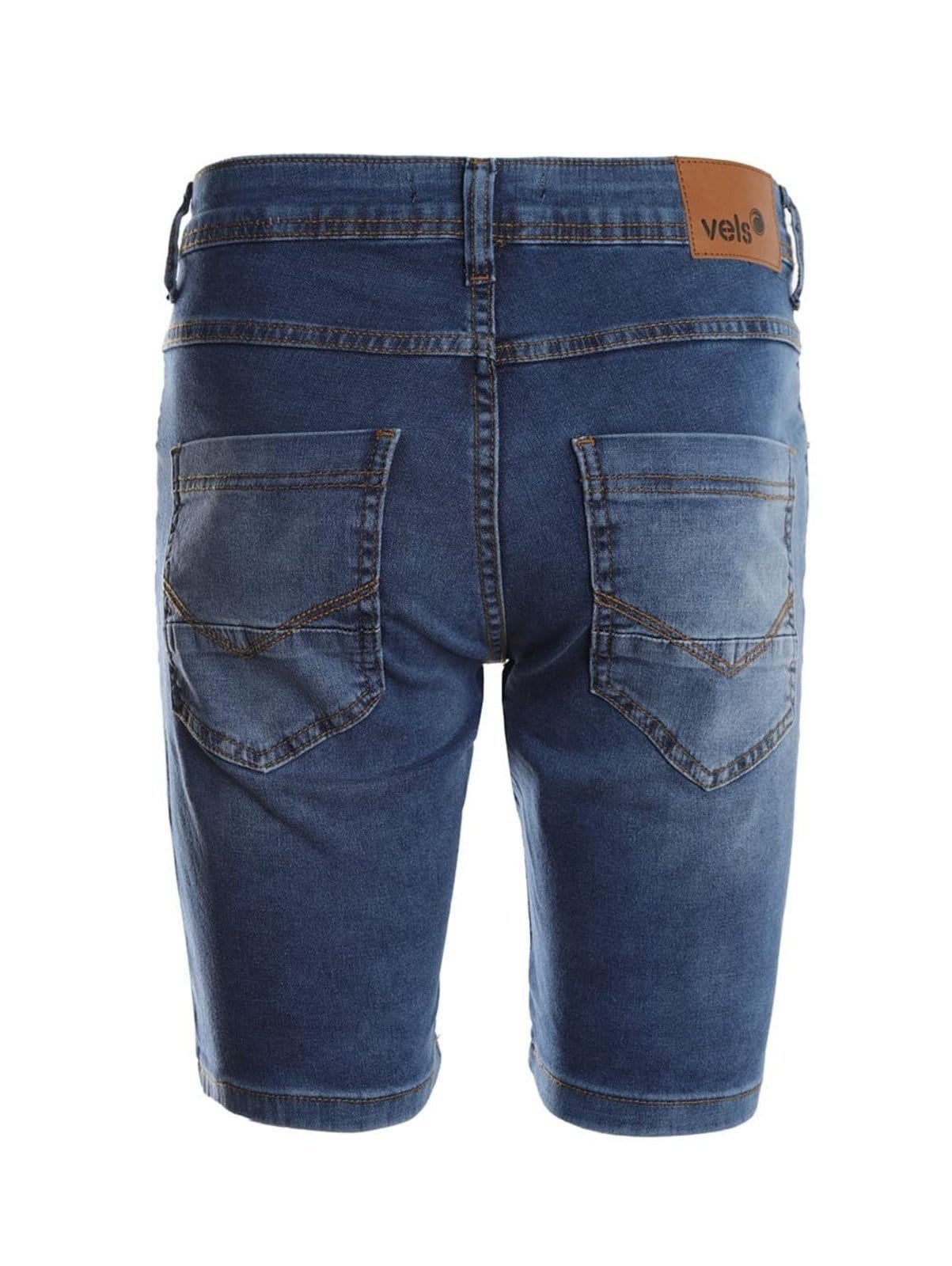 Vista 2 Bermuda Jeans Vels Masculina Vels azul