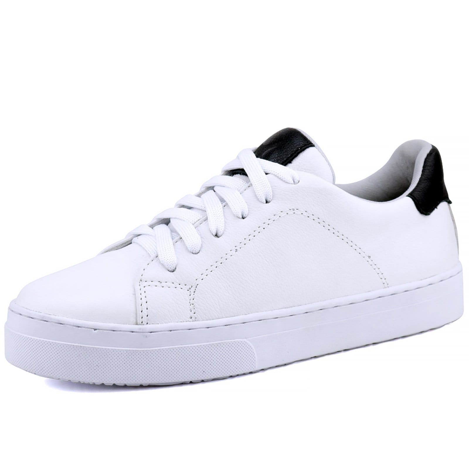 Tênis Casual Mr. Gutt Couro e Preto