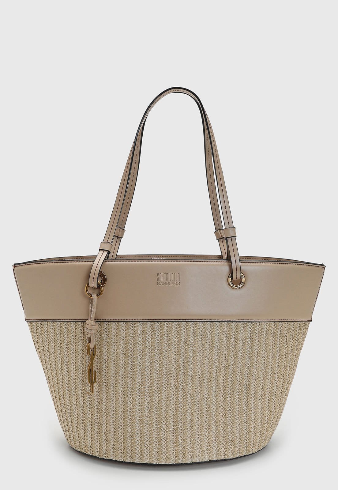 Bolsa Feminina Santa Lolla Grande Trançada