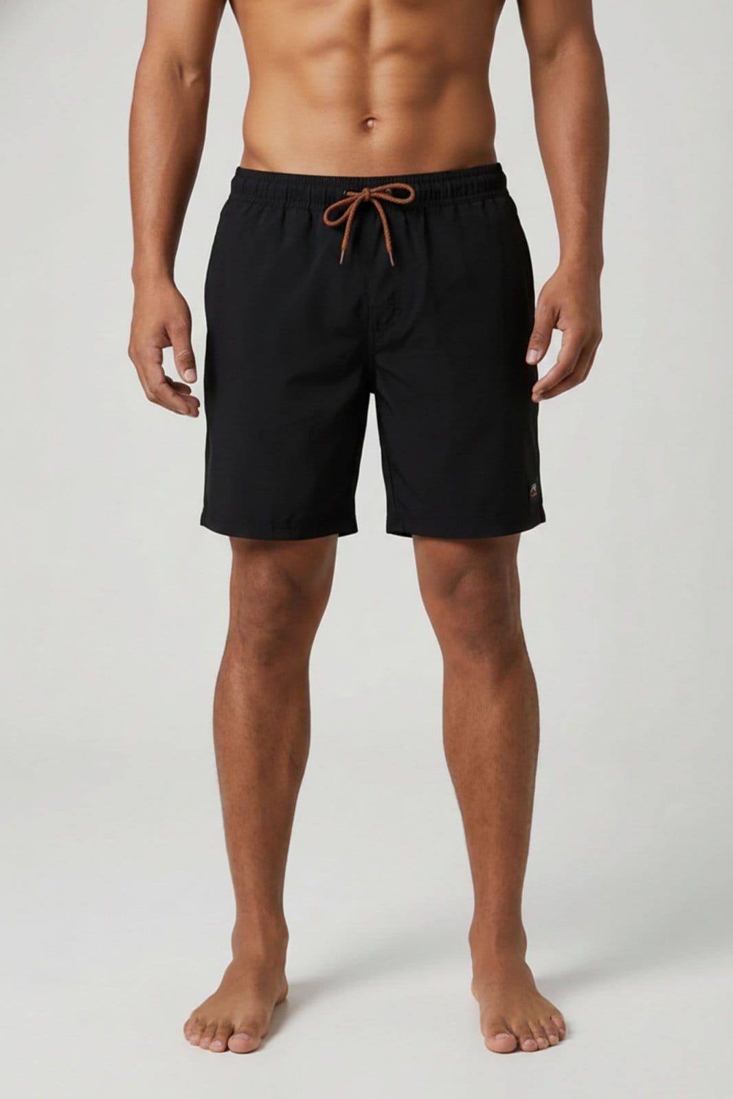 Bermuda Masculina Rusty Cós Elástico Preta