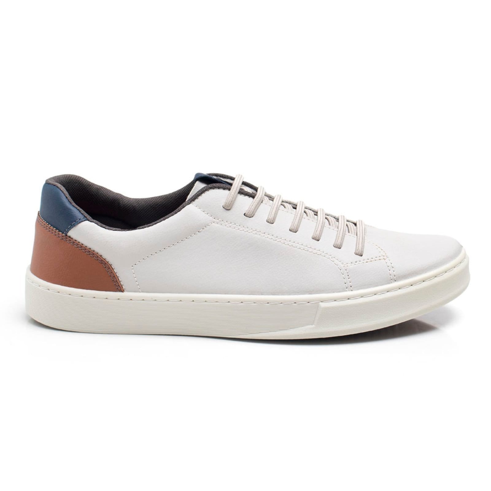 Vista 2 Sapatênis Masculino Bredeni Cadarço BREDENI cinza