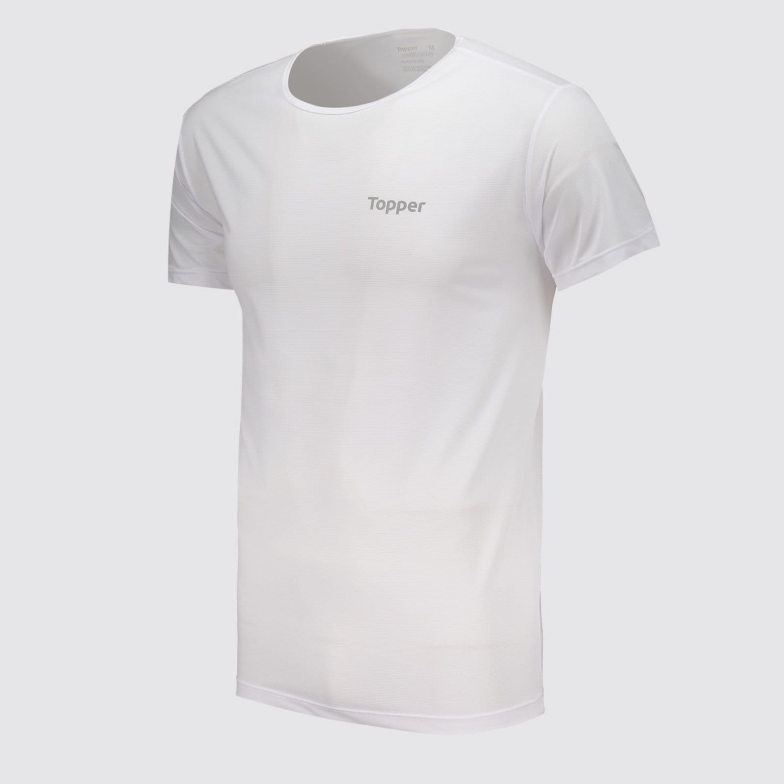 Vista 2 Camiseta Topper Logo Branca Topper branco