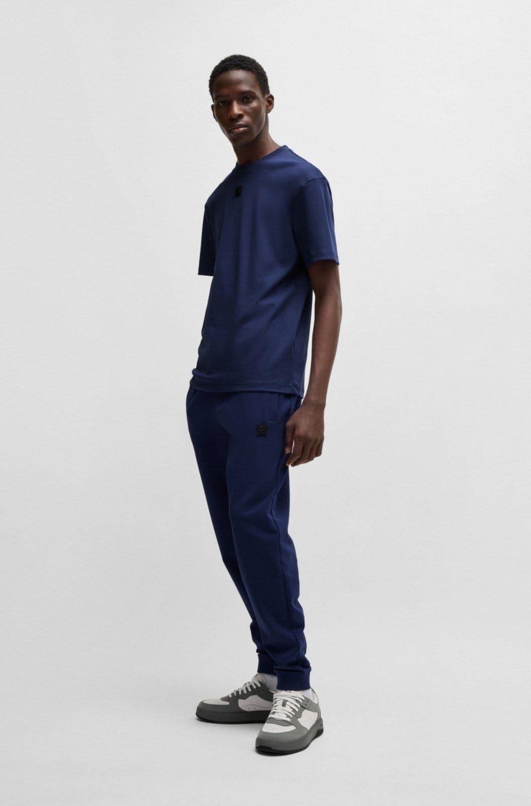 Calças De Treino De Algodão Com Logo S - 2