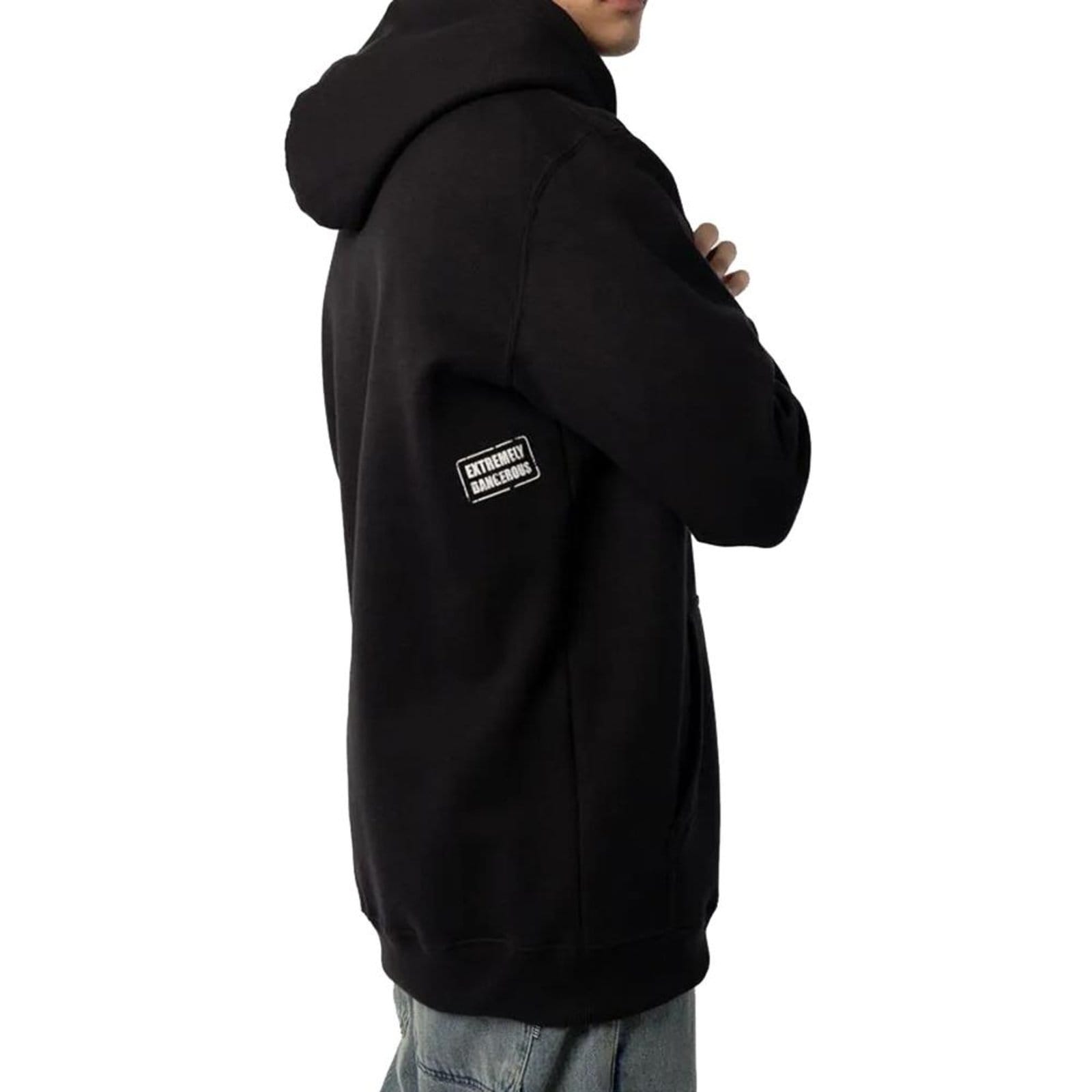 Vista 2 Moletom Lost Canguru Joker W25 Masculino Lost preto