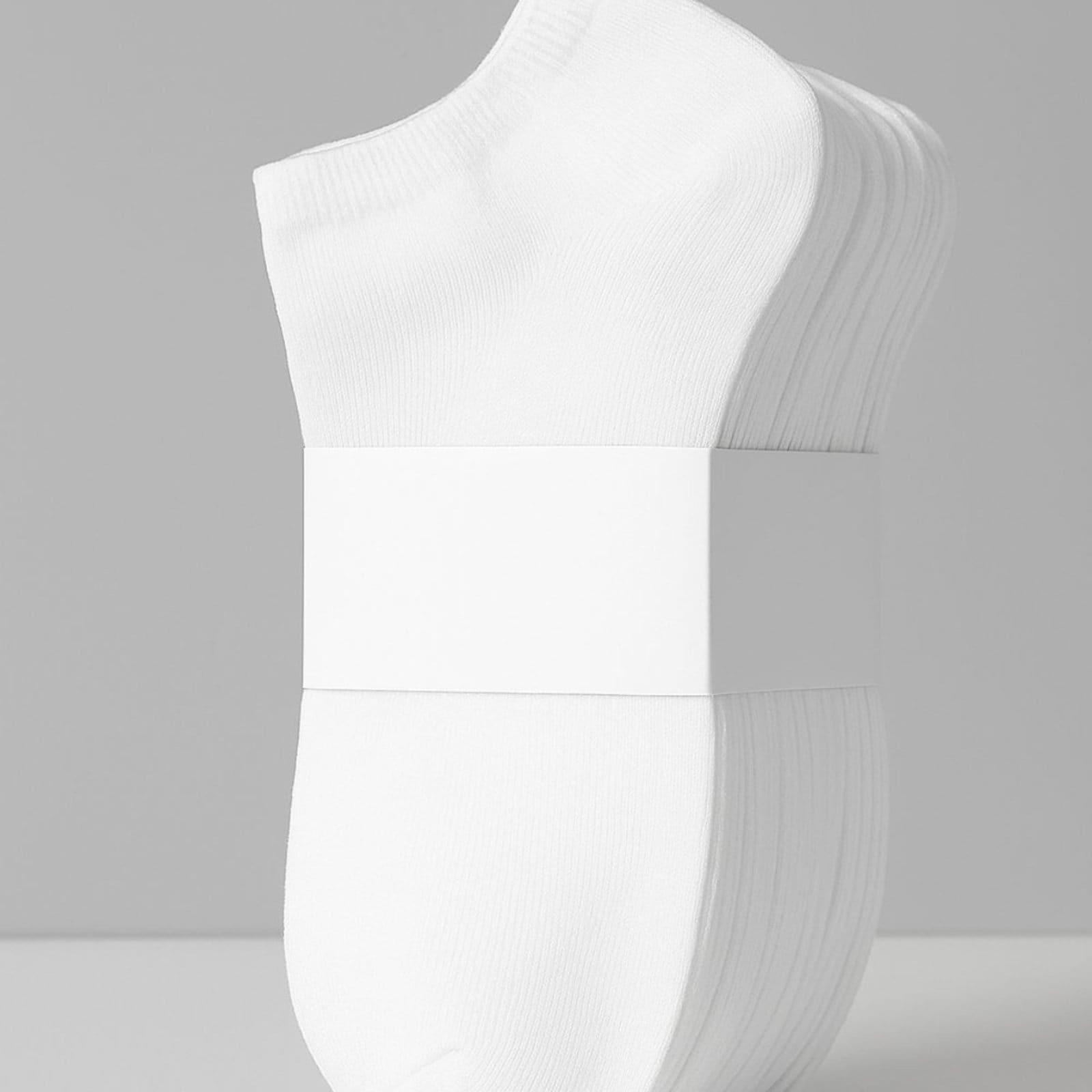 Kit 12 Pares Meias Soquete Vih Triny Branca Masculina Conforto