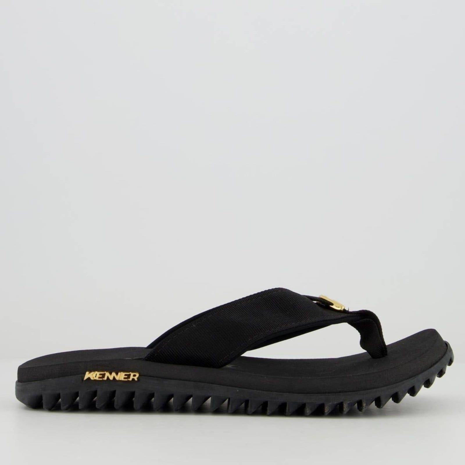 Vista 2 Chinelo Masculino Kenner Kivah Kenner preto