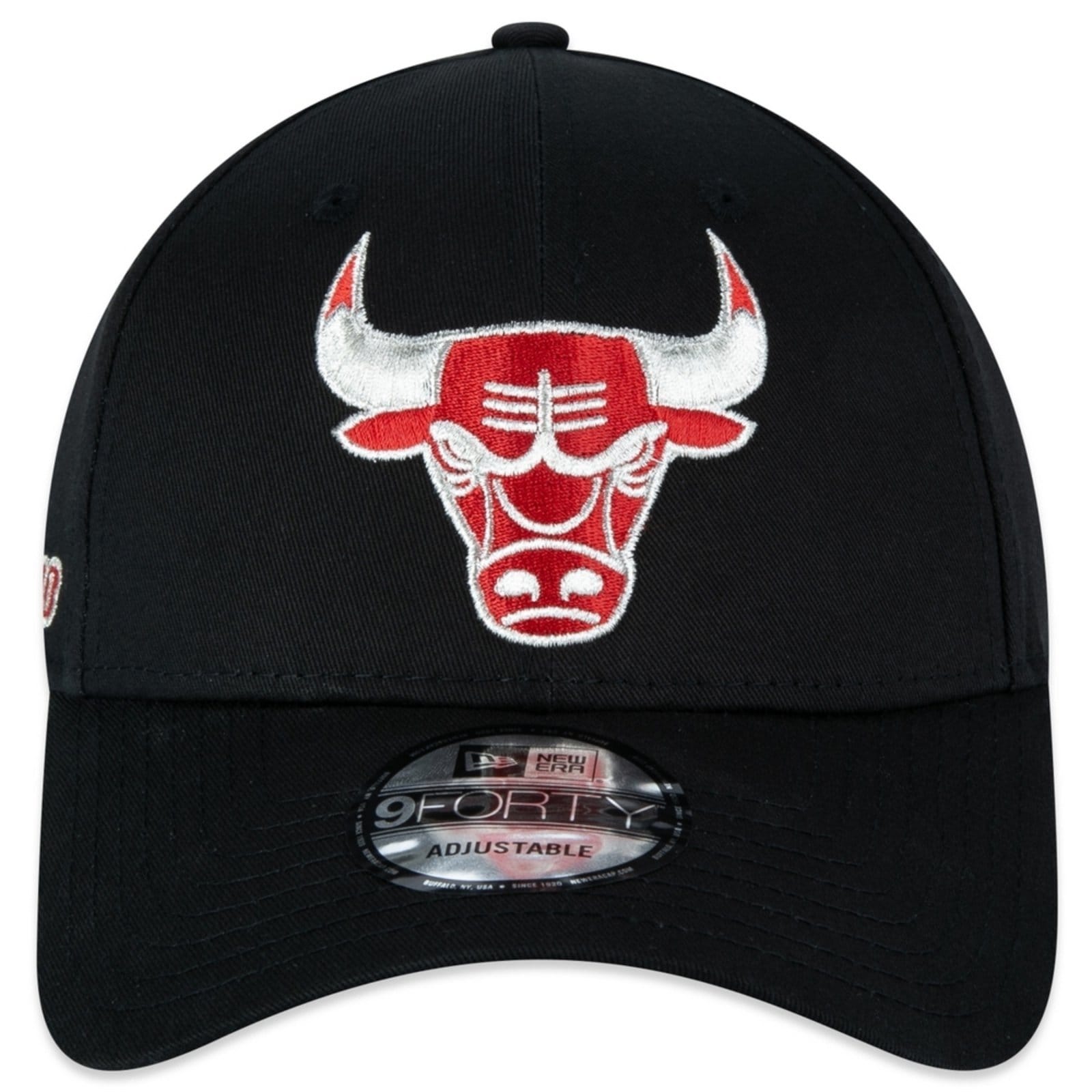 Vista 2 Boné New Era 9forty Chicago Bulls Aba Curva Snapback new era preto