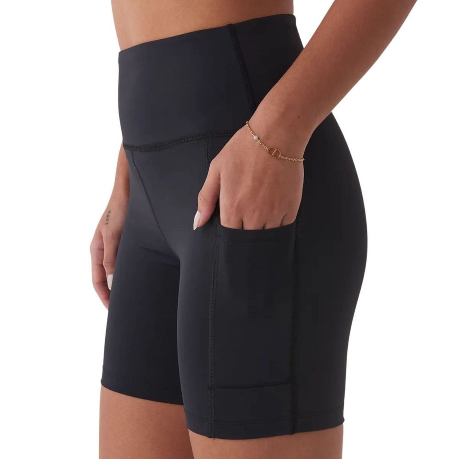 Vista 2 Bermuda Feminina Curta Sleek 6 New Balance Preta New Balance preto