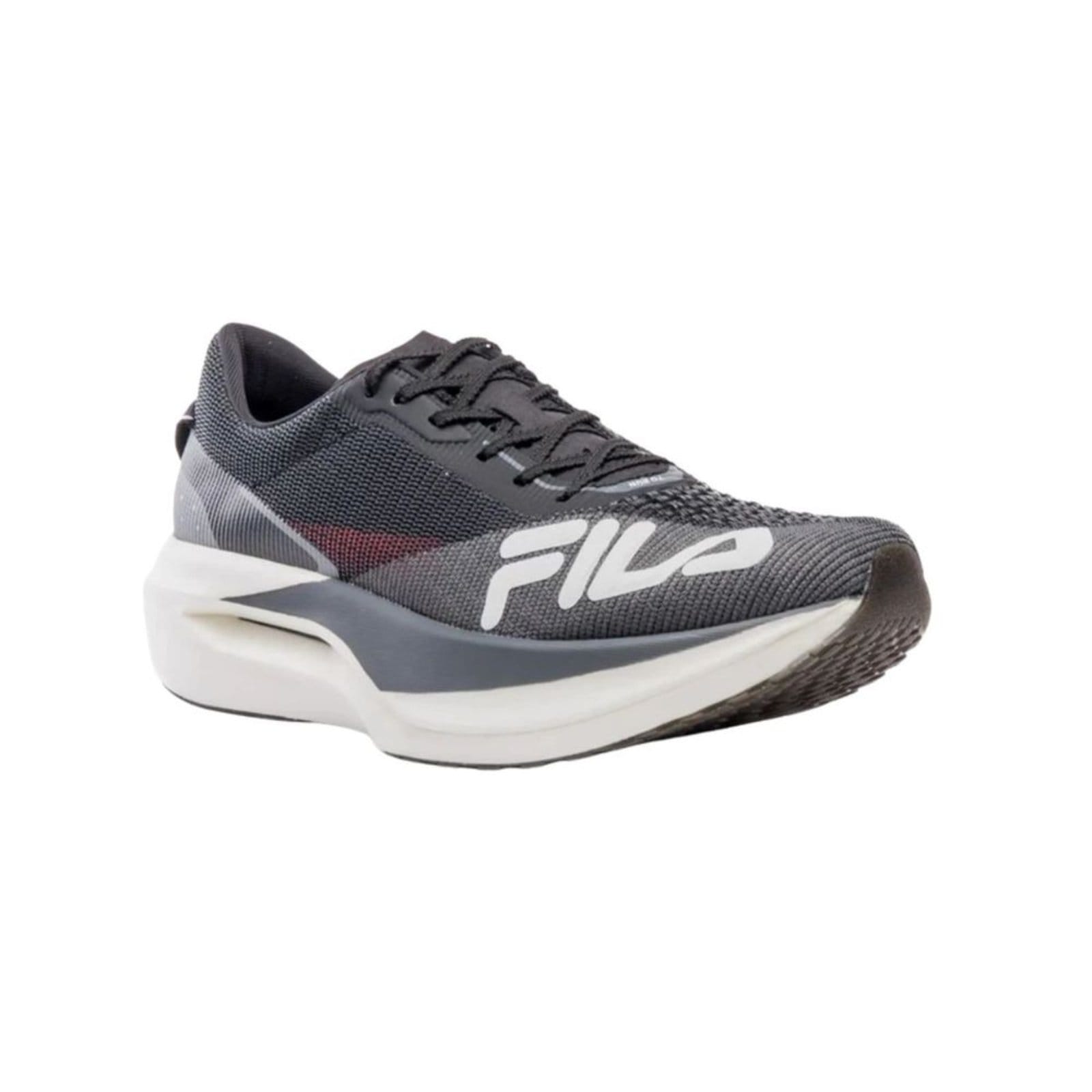 Vista 2 Tênis Running Feminino Fila Carbon 3 Preto E Cinza Fila preto carbon