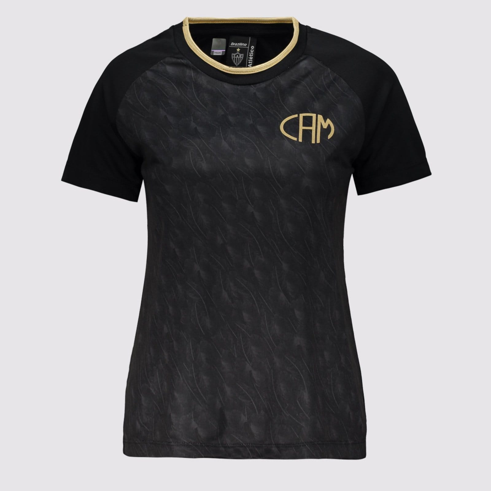 Camisa Atlético Mineiro Eletrizante Feminina Preta