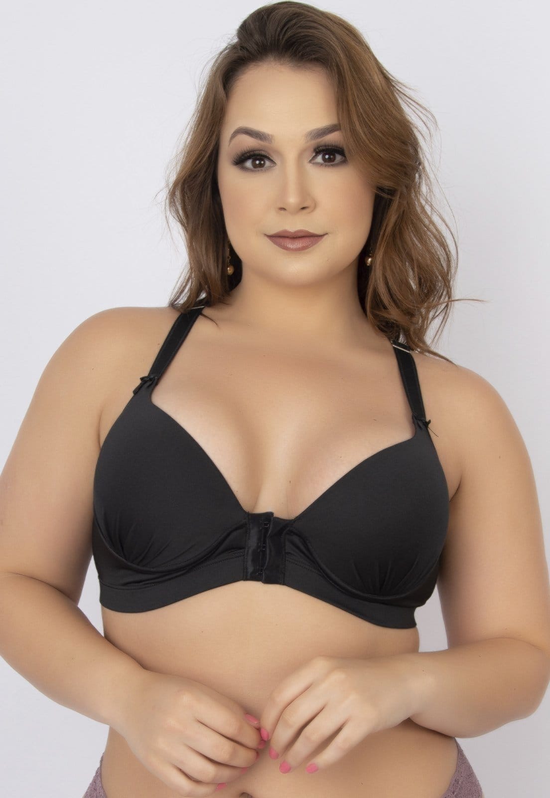 Soutien Feminino Lingerie WLS Modas Bojo Reforçado Nadador