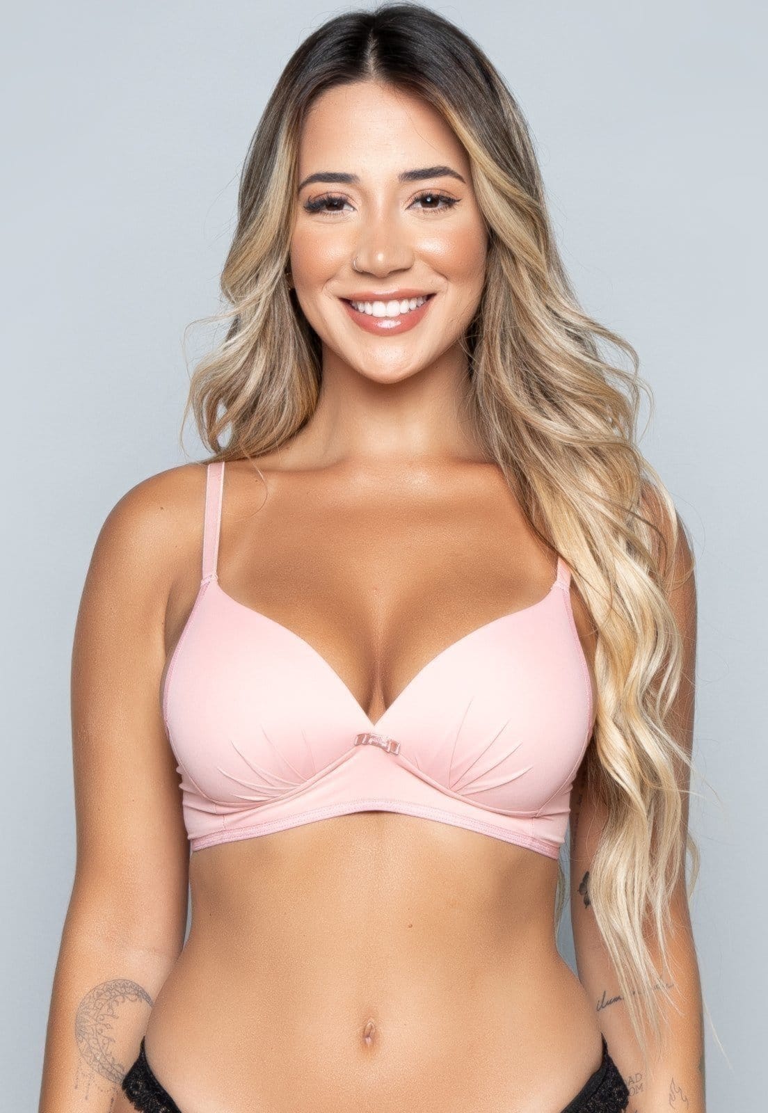 Sutiã Vekyo com Bojo Molinho Flex sem Arco Soft Claro