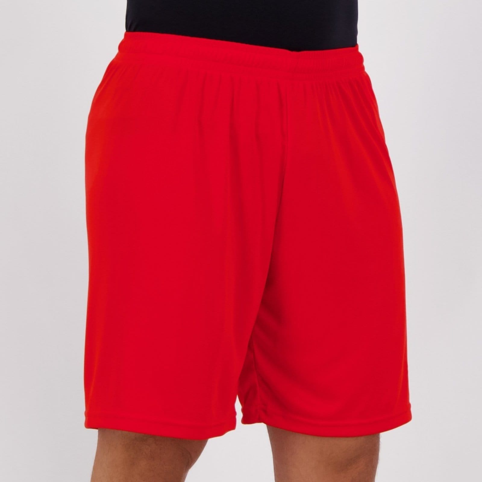 Vista 2 Calção Puma Liga Core e Branco Puma vermelho