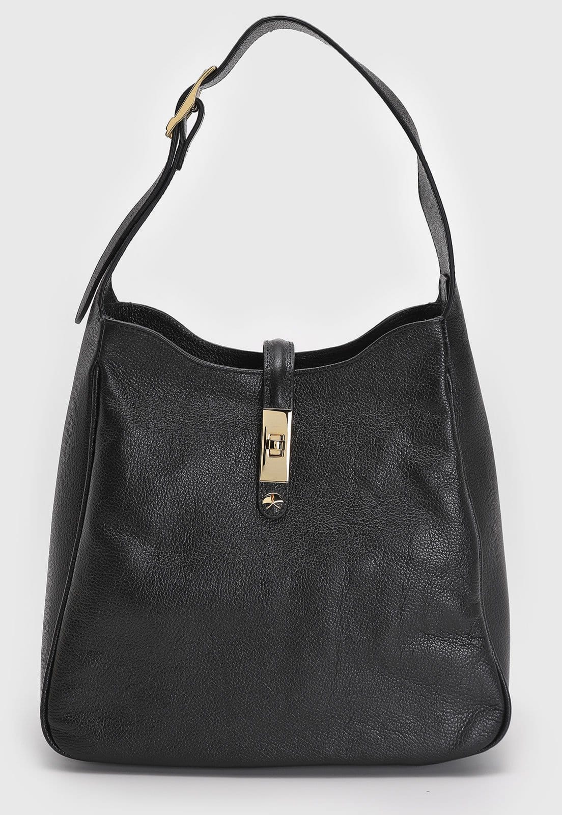 Bolsa Luiza Barcelos Tiracolo Lisa Preta