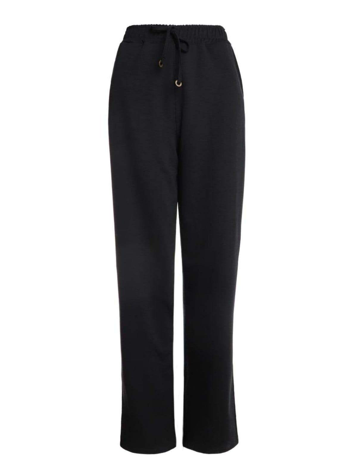 Calça Ponto Roma Com Fenda Feminina