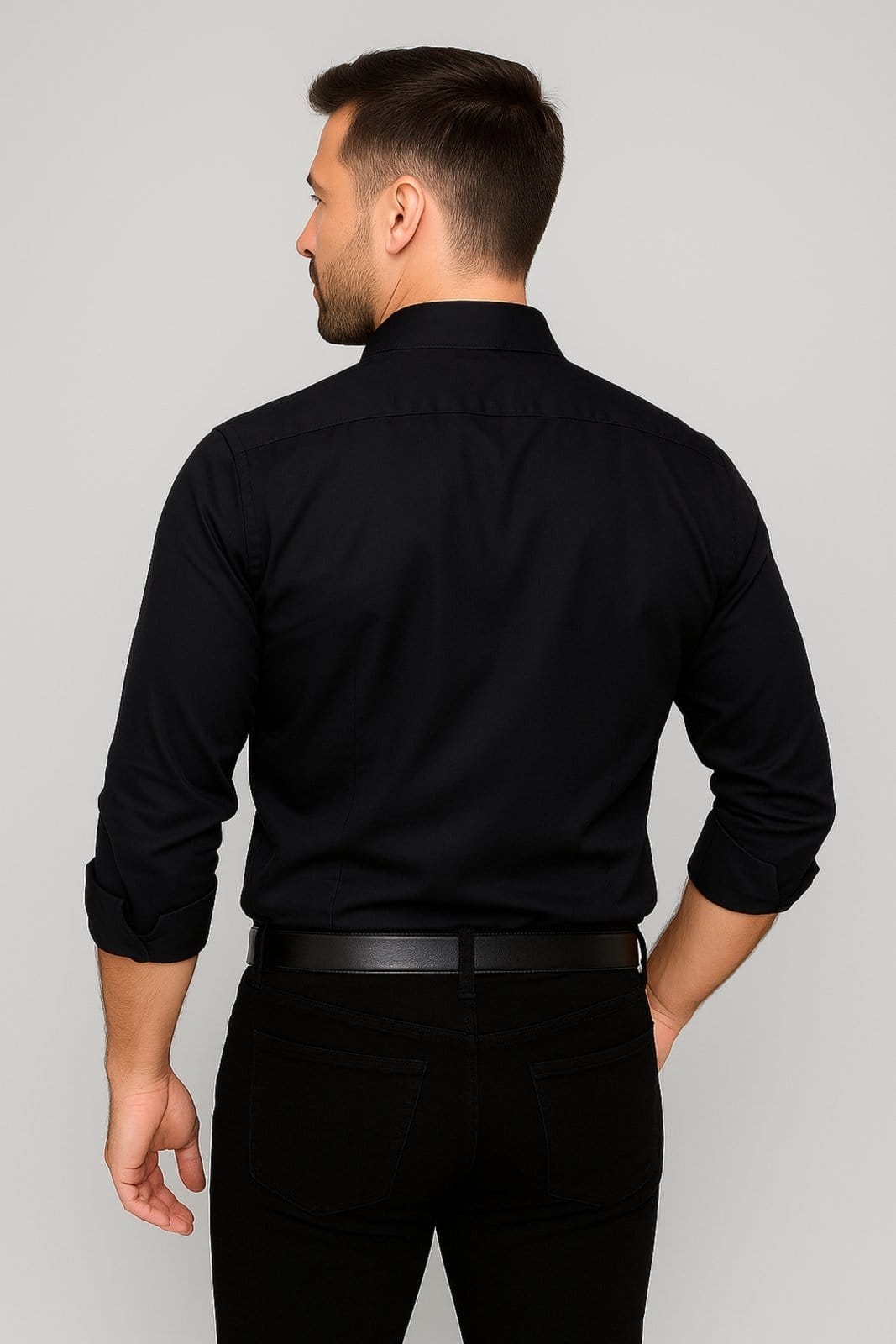 Vista 2 Camiseta Flame D Bell Outlet Fashion Masculina Preta D BELL OUTLET FASHION preto