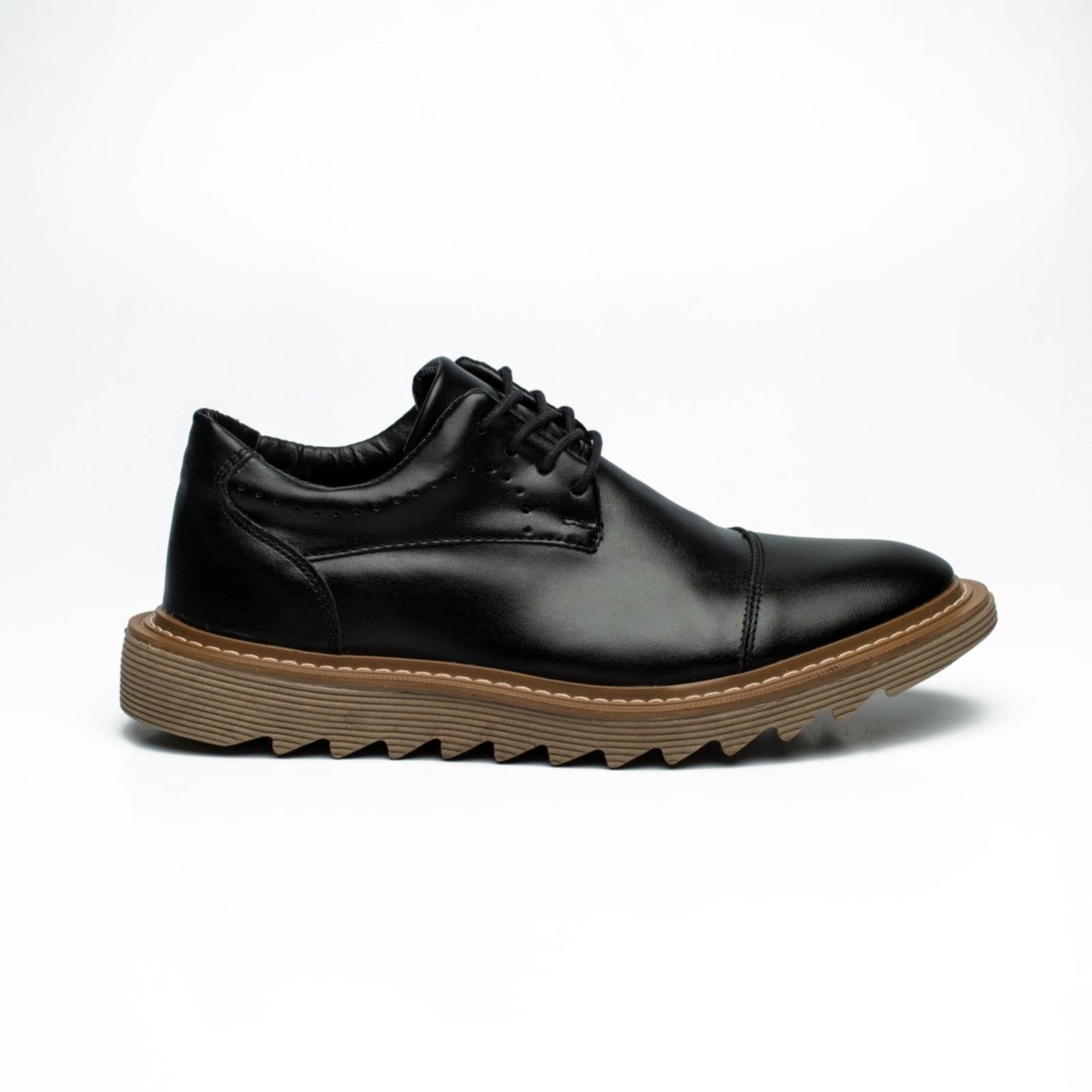 Sapato Social Oxford Verona Tratorado Confortável Masculino Social Brogue