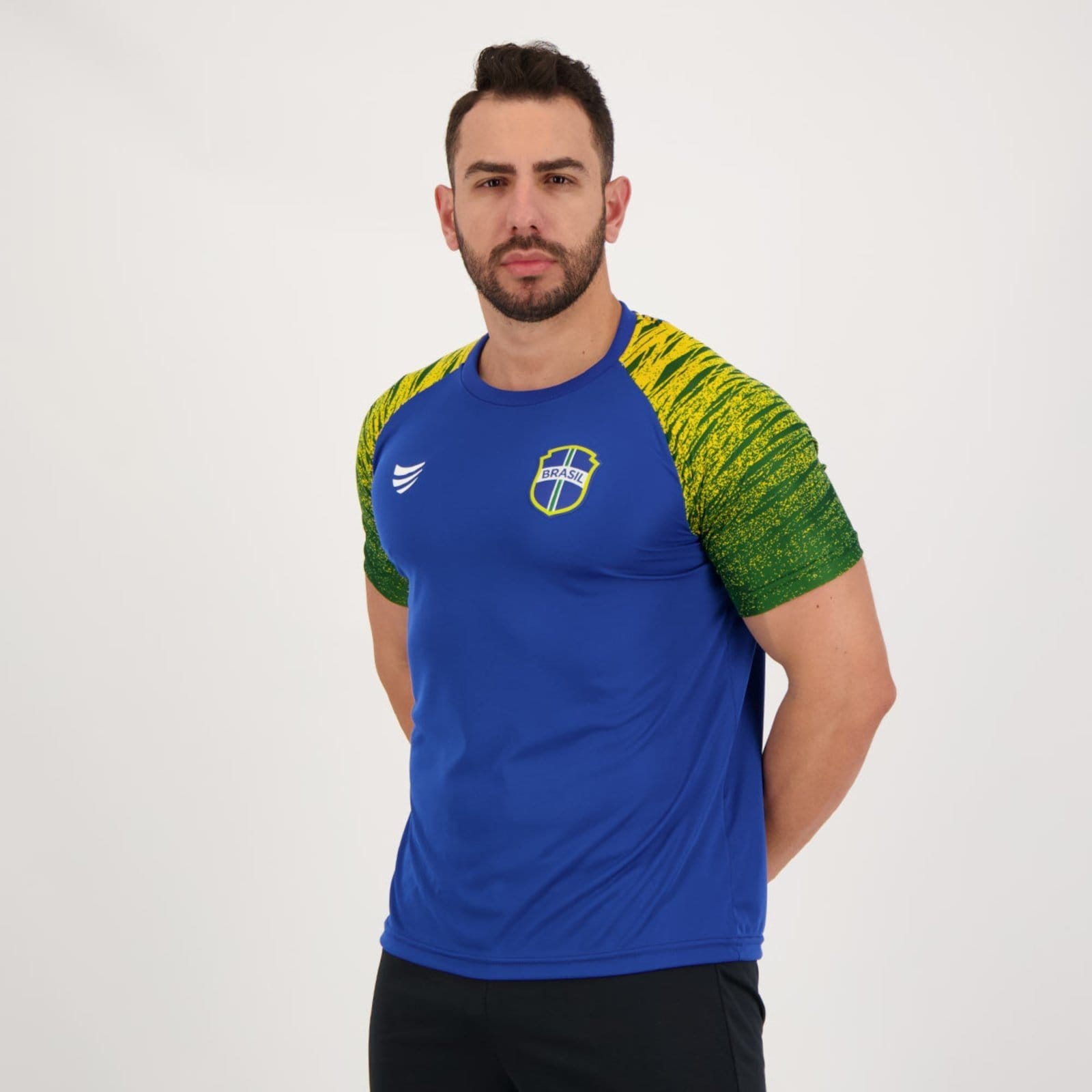 Vista 2 Camisa Super Bolla Copa Trivela Brasil Super Bolla azul