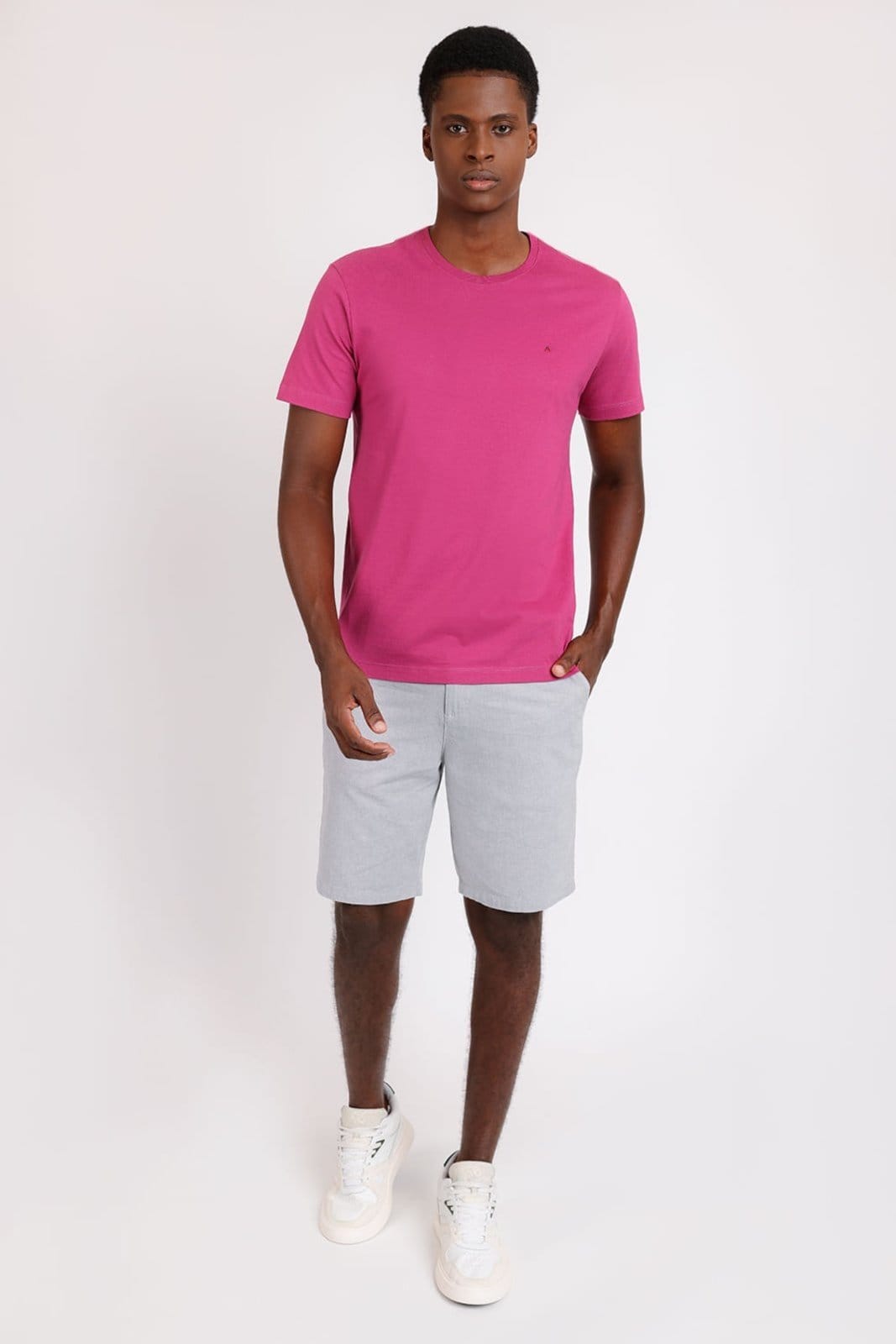 Vista 2 Bermuda Aramis Chino Cotton 38 Aramis cinza