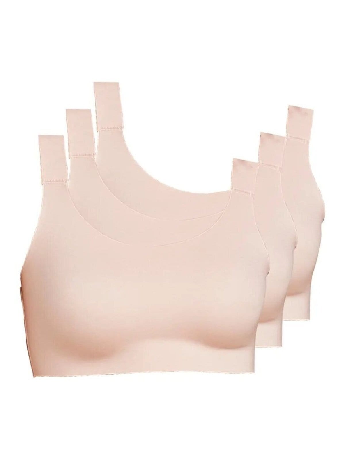 Kit com 3 Sutiãs sem Aro e sem Bojo Hope 22850