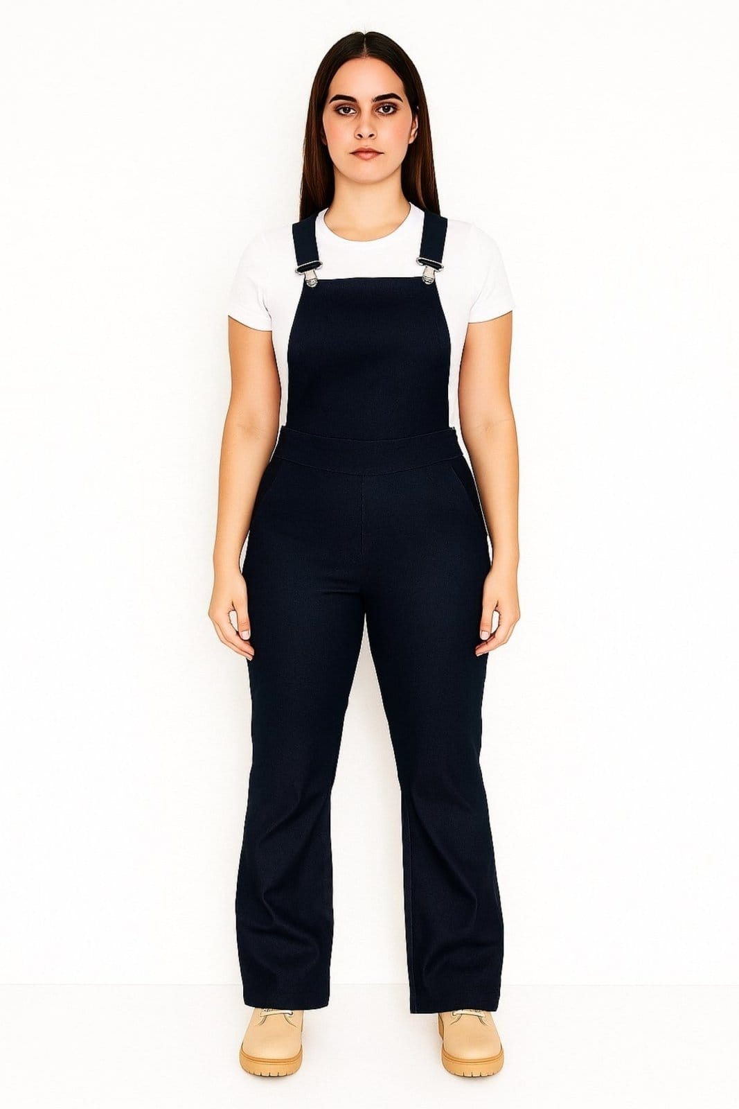 Macacão com elastano e Bolso-Faca super confortável