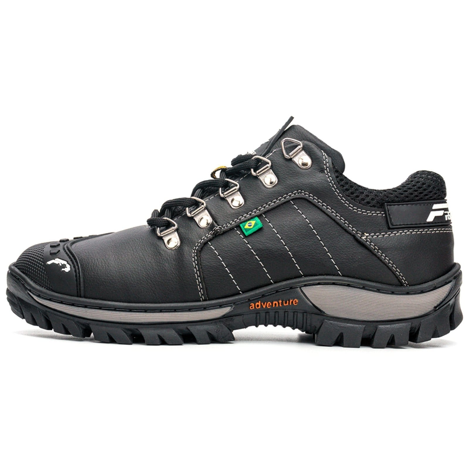 Botina Segurança Masculina Lavini Bota Com Proteção No Bico Borracha