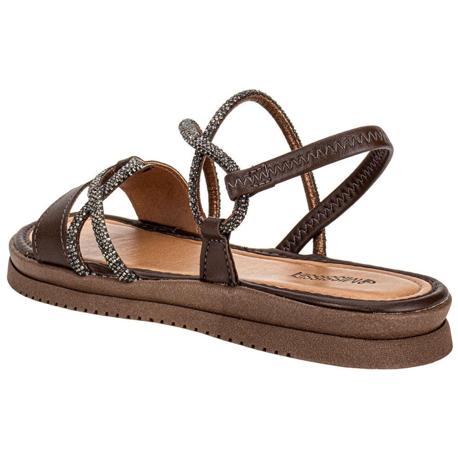 Sandália Feminina Flat Mississipi Mf031 A0640031