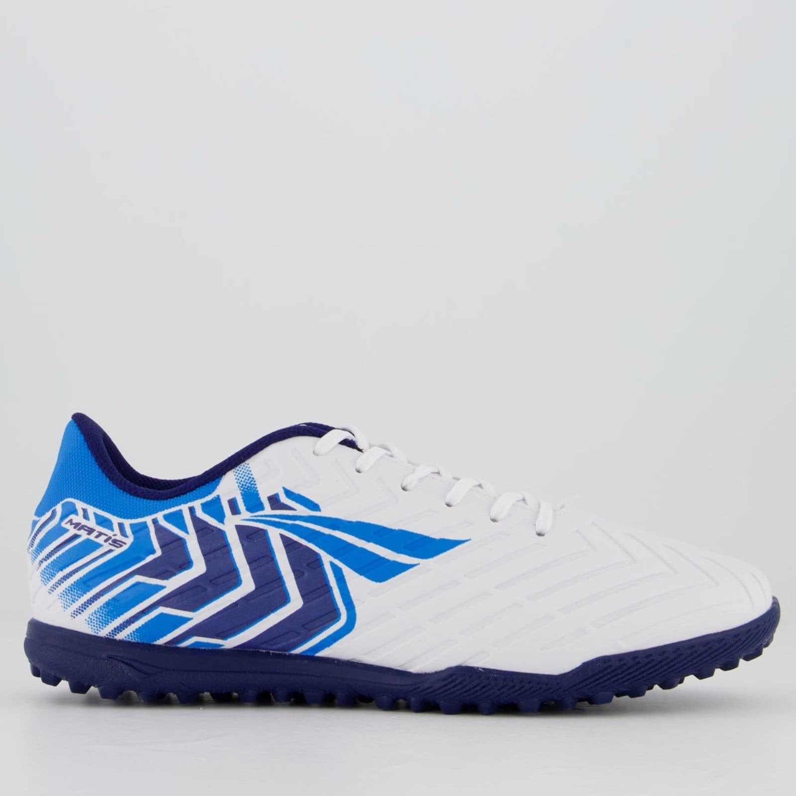 Chuteira Penalty Matis Y-3 Society Branca e Azul